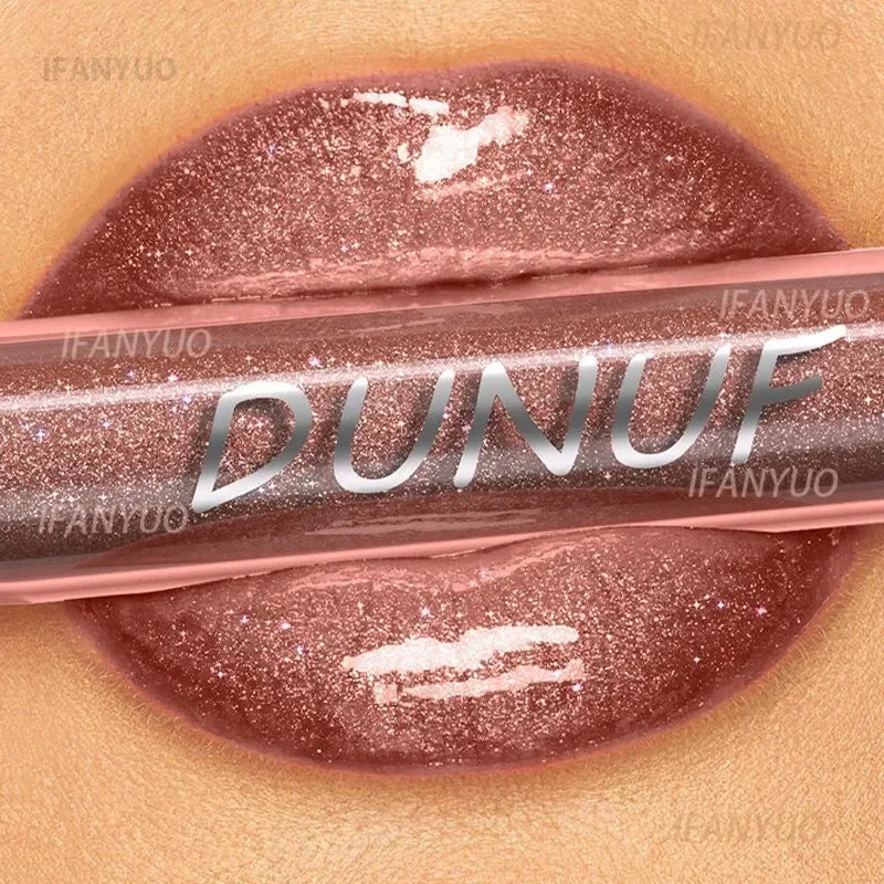 Liquid Lipstick Glitter Lip Gloss Long Lasting Waterproof Moisturizing Lip Tint