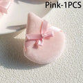 Reusable Powder Puff Makeup Tool for Face & Body - Soft Velour Applicator Set