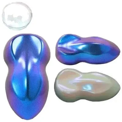 Iridescent Chameleon Pigment Powder for Car Paint & Crafts - Color Shifting Mica