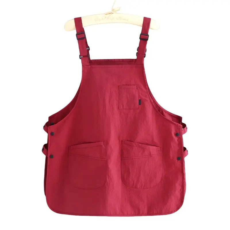 Japanese Style Waterproof Stain-Resistant Catering Workwear Apron for Cafe & Household