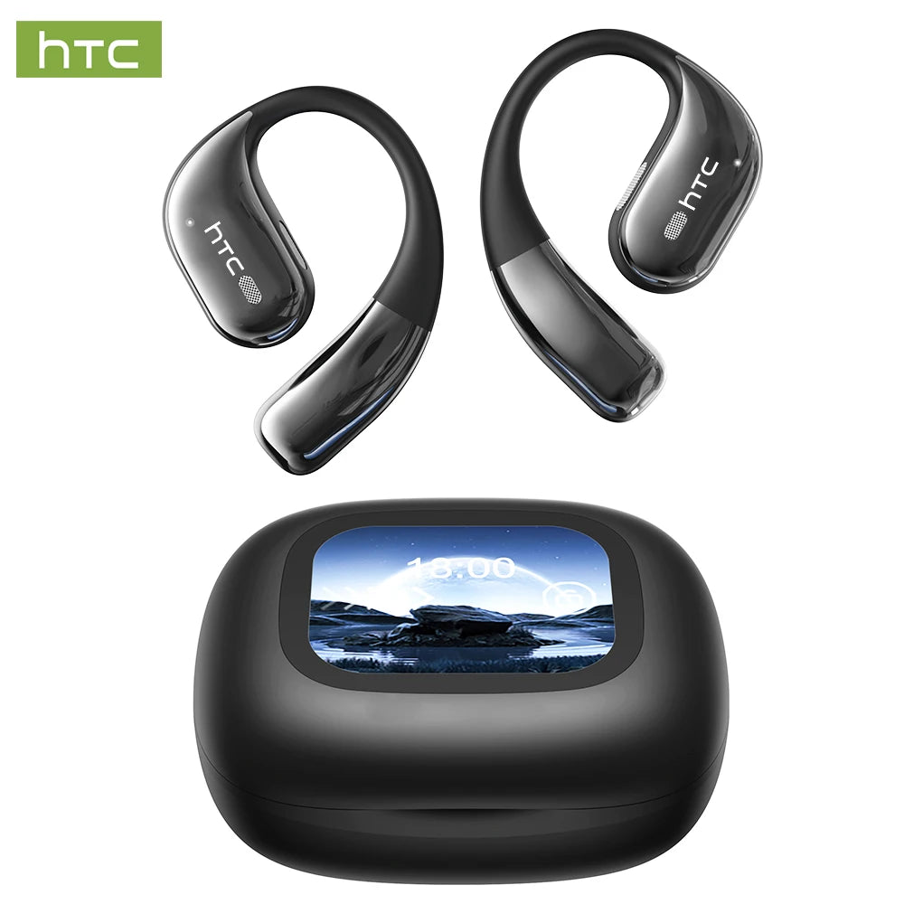 Wireless Earbuds Bluetooth 5.3 TWS with Noise Canceling Mic Touch Control LED Display Sport Headphones