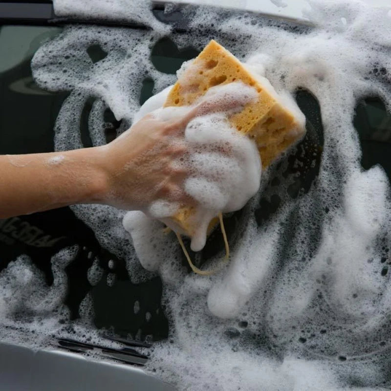 Large Honeycomb Car Wash Sponge Block for Vehicle & Home Cleaning
