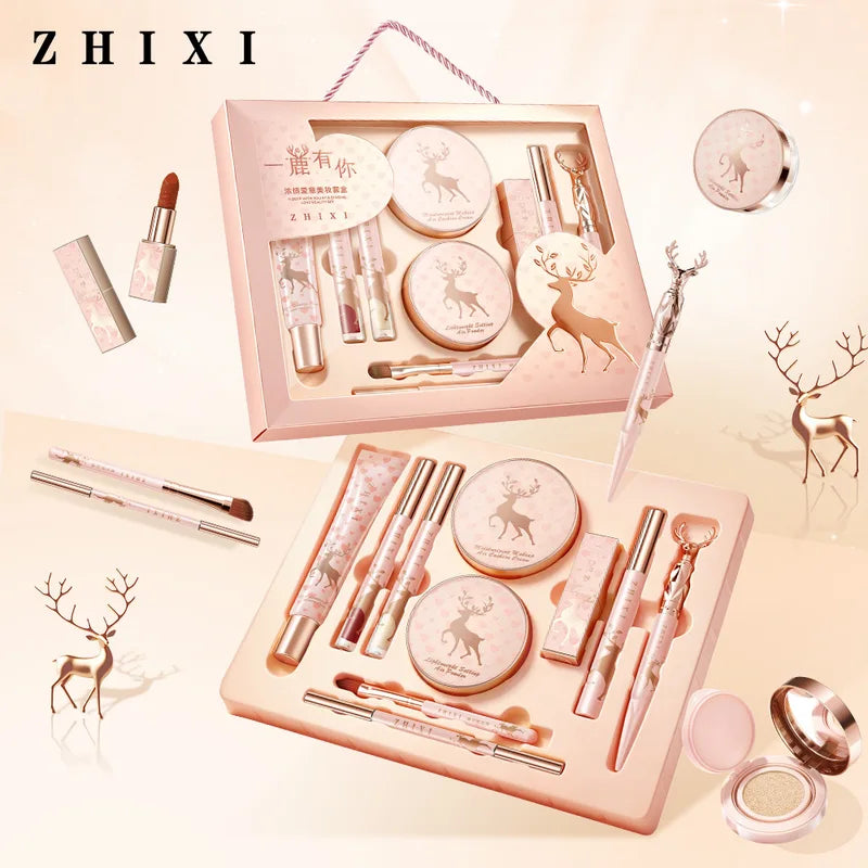 10-Piece Makeup Gift Set Full Face Cosmetics Kit - Beauty Collection for Birthdays & Valentine's Day