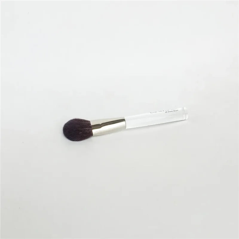 Sheer Blush Brush - Soft Goat Hair Cheek Makeup Tool for Natural Finish