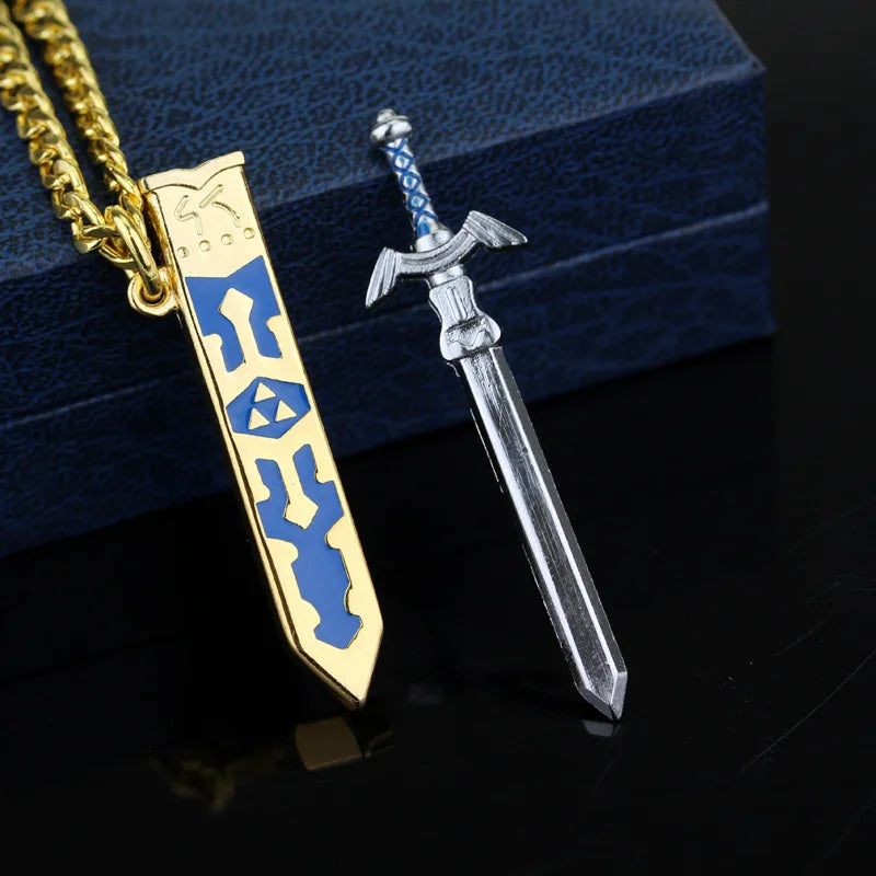 Legend of Zelda Skyward Sword Necklace for Game Fans, Men’s Jewelry