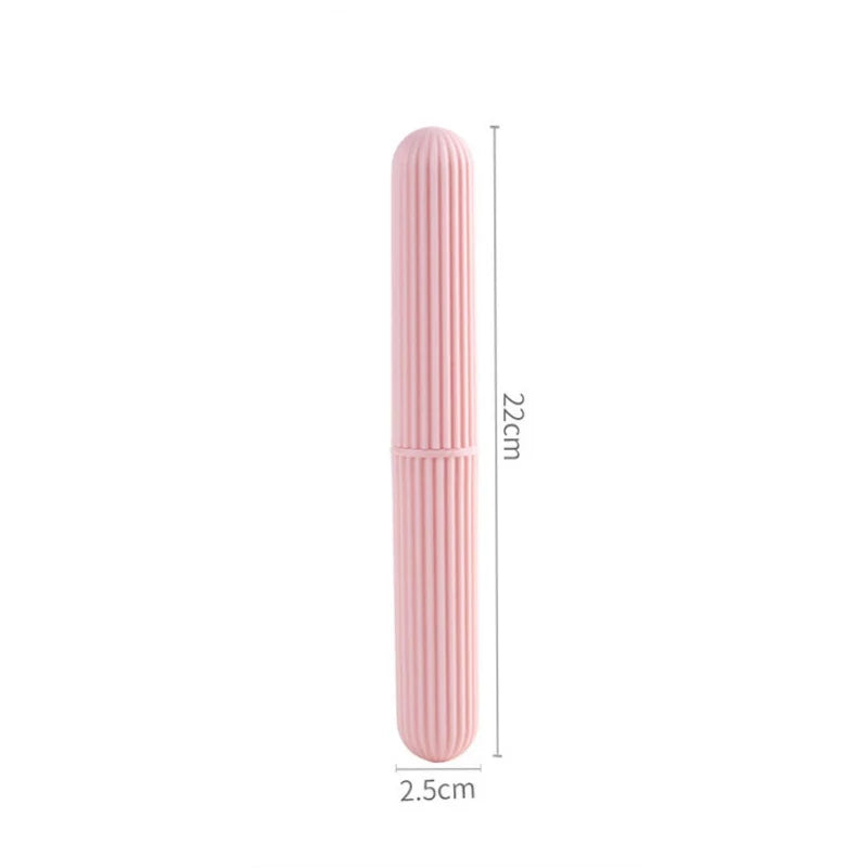Travel Toothbrush Holder Case Dust-Proof Bathroom Storage Cover Portable