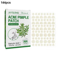 Acne Patches 144pcs Translucent Hydrocolloid Salicylic Tea Tree Oil for Inflamed Skin