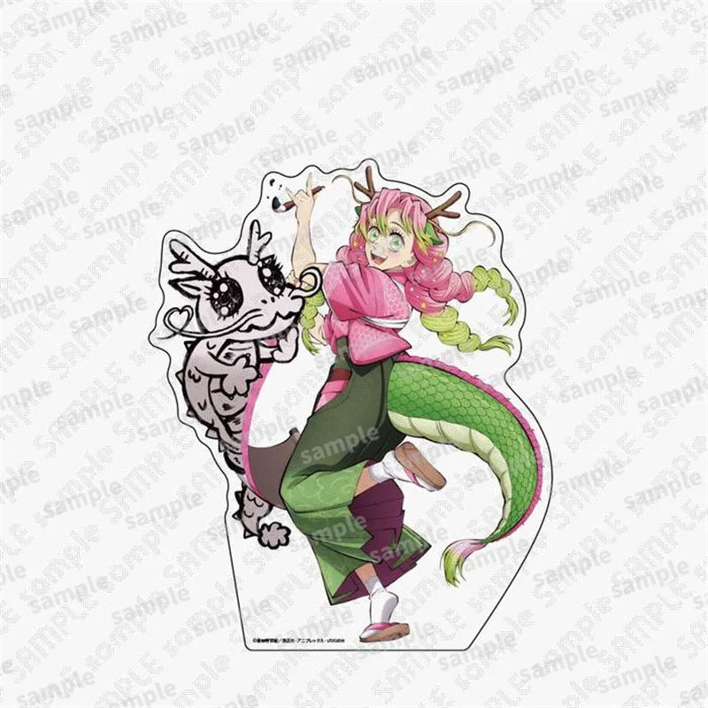 Anime Acrylic Stand Figure Collection - Demon Slayer Kimetsu No Yaiba Desktop Decor