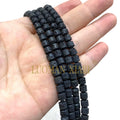 Natural Lava Stone Spacer Beads for Jewelry Making - 10 Colors, 6x6mm & 8x8mm