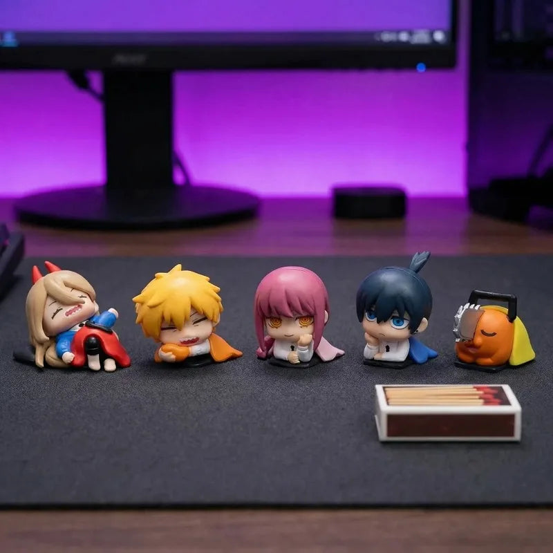 Chainsaw Man Action Figure Collection for Anime Fans - Multiple Colors