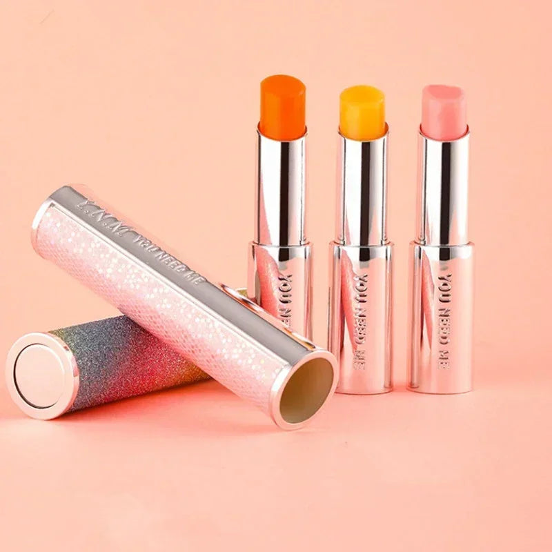 Long-Lasting Korean Lip Balm & Lipstick with Color-Transforming Options