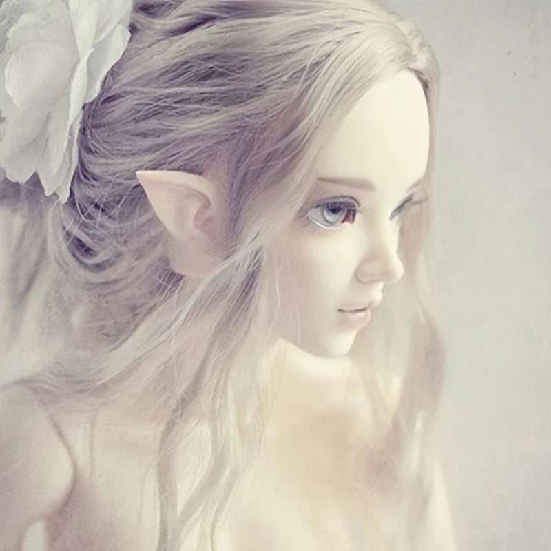 Fairy Elf Ears Cosplay Accessories - Soft Pointed Tips for Anime Party Halloween Christmas