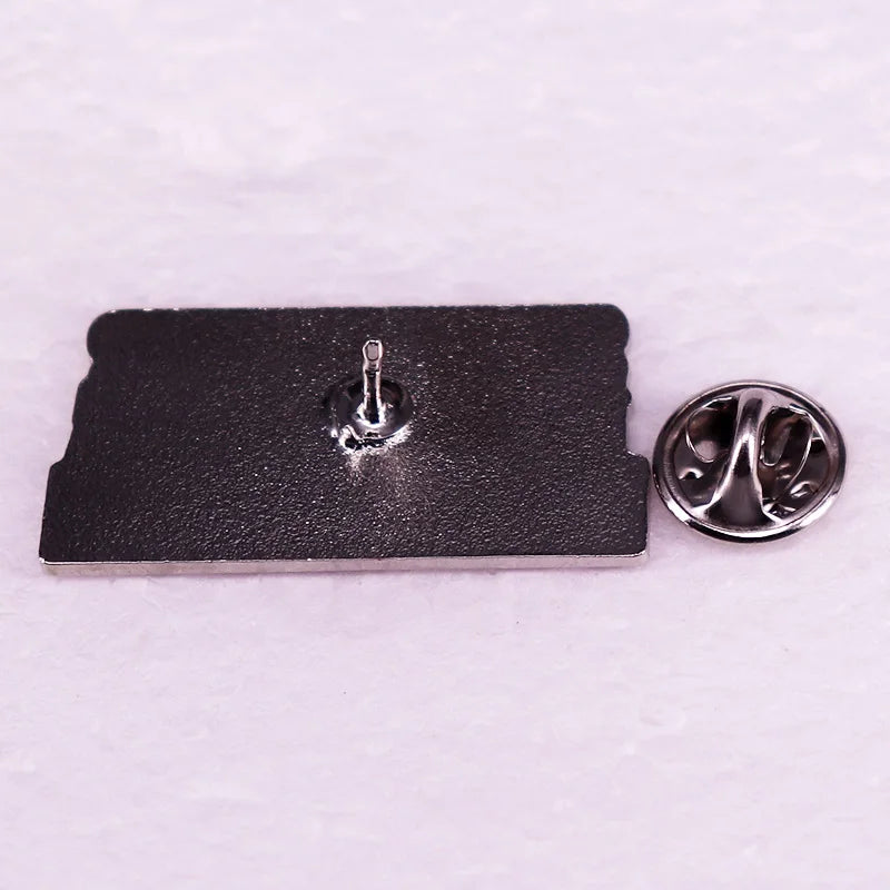 Support Your Local Vampires Enamel Pin Badge Copper Jewelry Collectible