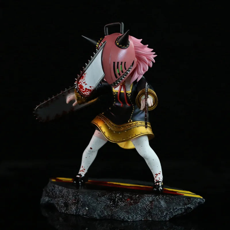 Anime Action Figure 18CM - SPY×FAMILY Anya Forger as Chainsaw Man
