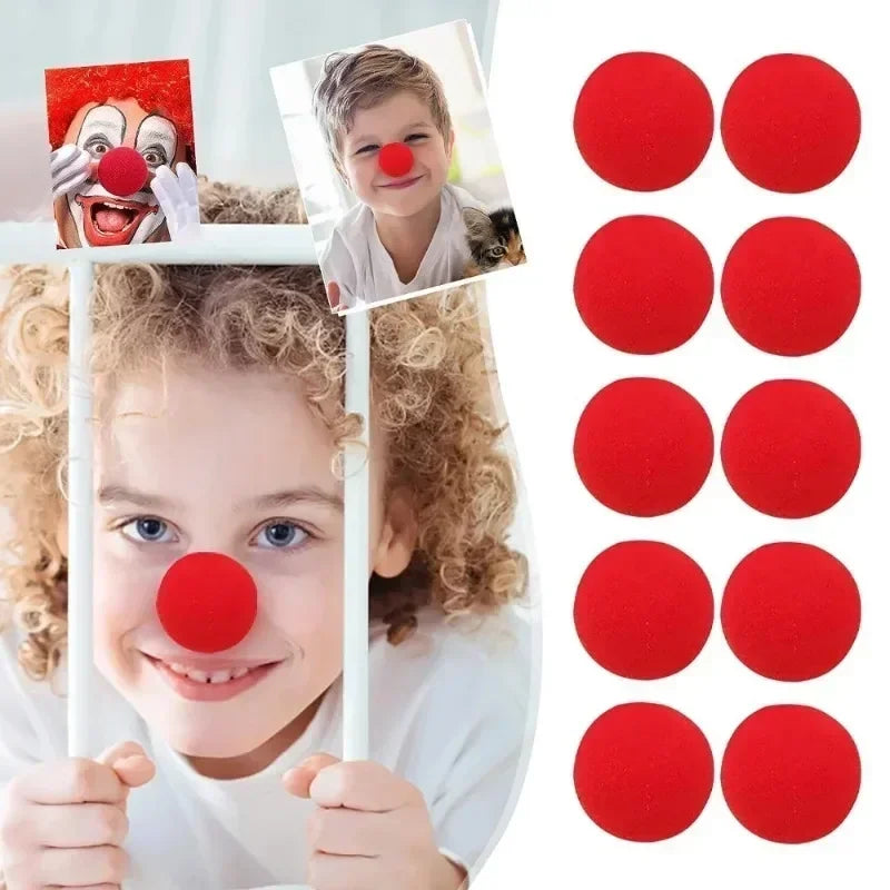 Party Clown Nose Foam Costume Accessories - 50/5/10/20/30/50 Pcs