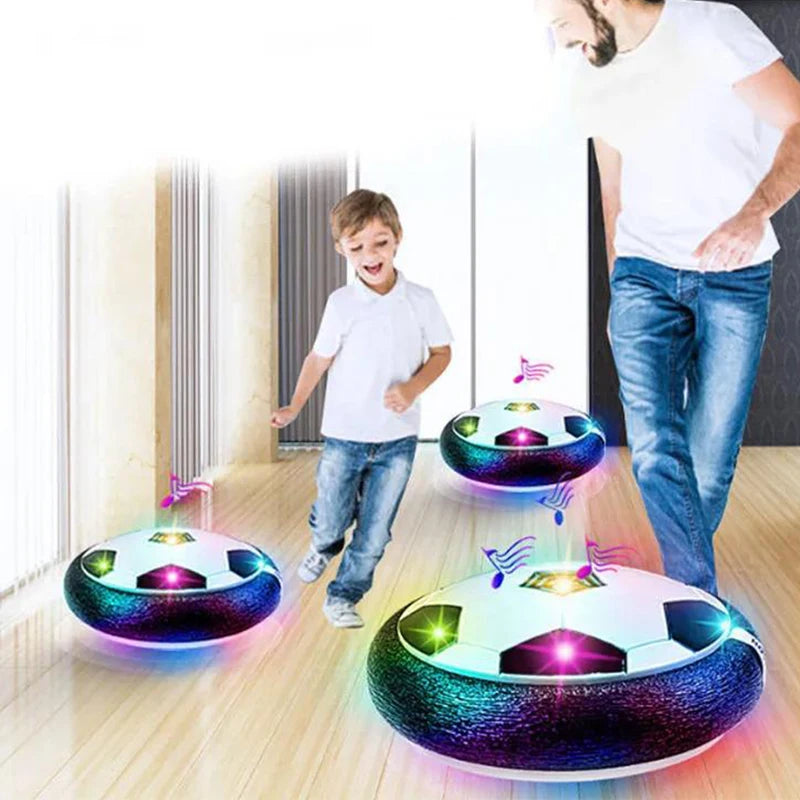 Hover Soccer Ball Toys for Kids with LED Light - Floating Indoor/Outdoor Football