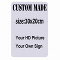 Custom Metal Tin Sign Wall Decor Retro Plaque Home Art Poster Private Plates