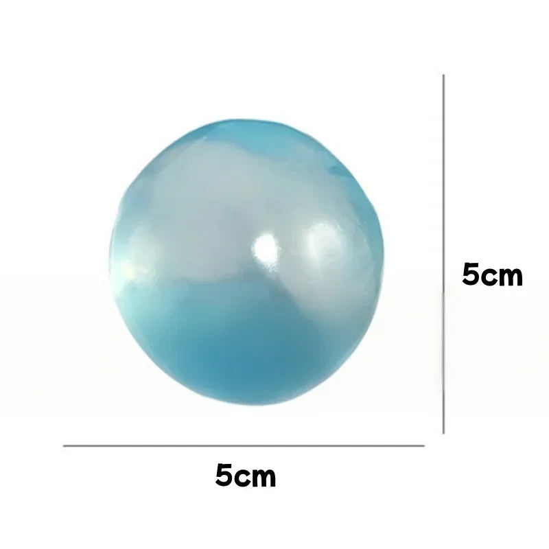 Transparent Coconut Oil Squeeze Toy - Sensory Fidget Stress Relief for Adults
