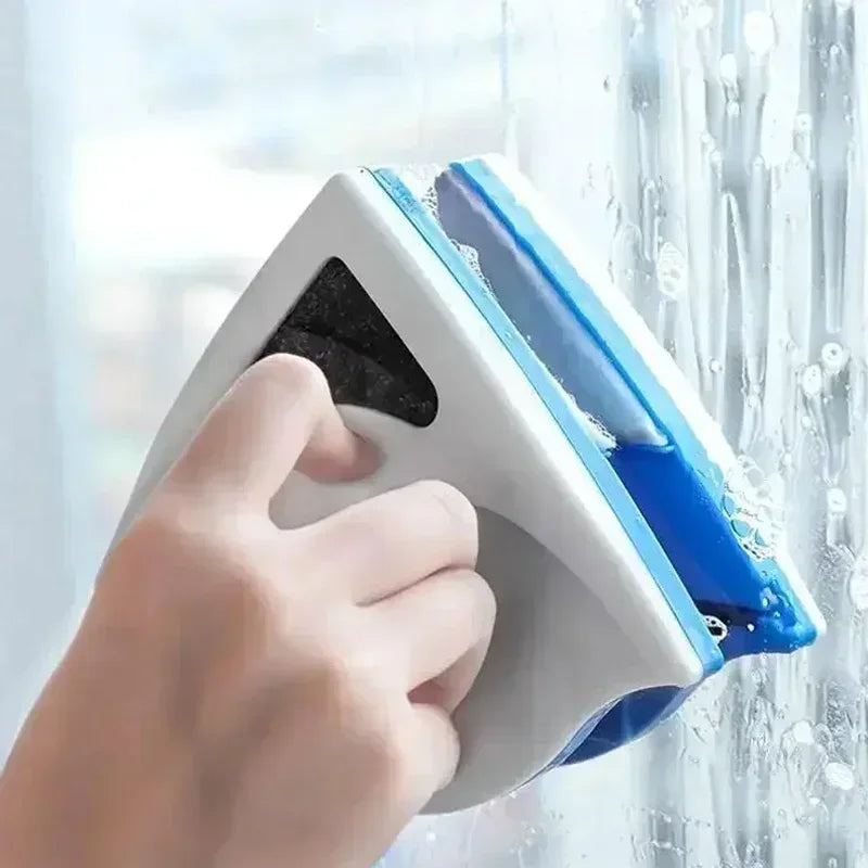 Magnetic Window Cleaner Double Sided for Glass Cleaning, Reusable & Durable