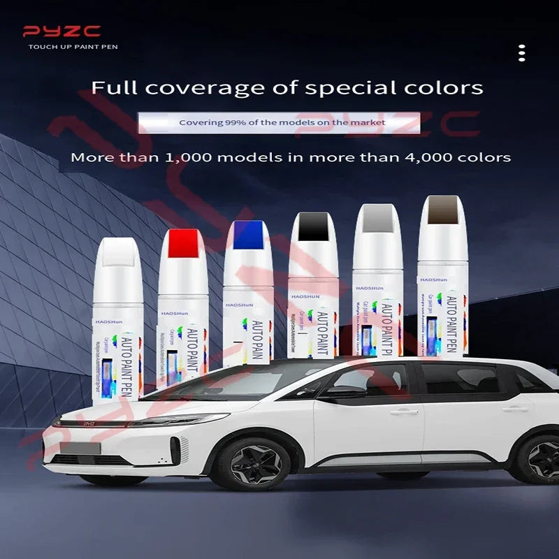 Car Paint Touch Up Pen Kit for Vehicle Scratch Repair - DIY Auto Touch-Up Set