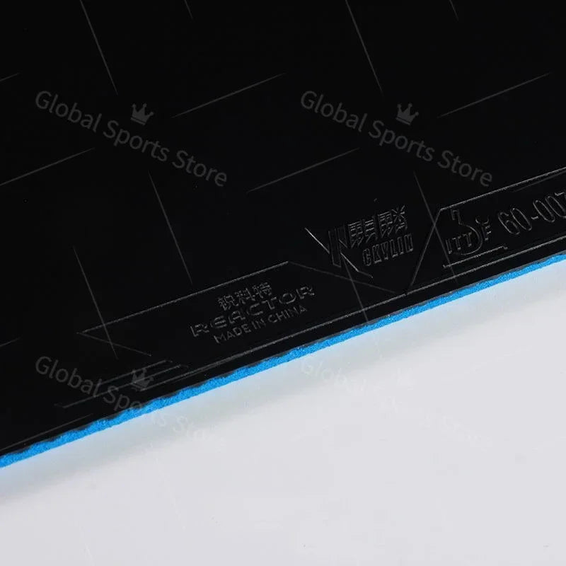 Table Tennis Rubber Sheet with Blue Sponge for 40mm+ Ping Pong Paddles