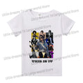 Children's Michael Jackson T-Shirt - Casual Cotton Top for Boys & Girls