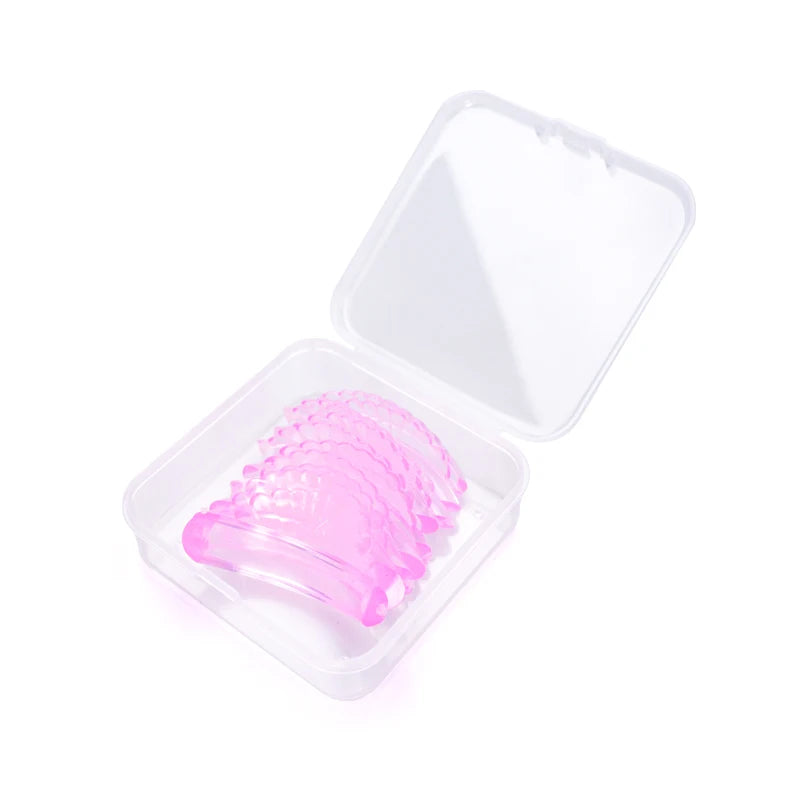 Eyelash Perming Curler Lift Pads Set - 3D Lash Perm Rods Silicone Makeup Tool