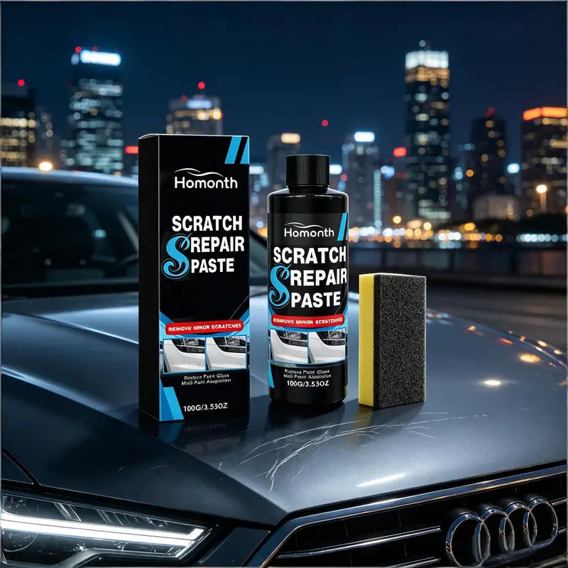 Car Paint Repair Polish Wax Deep Scratch Remover & Gloss Restorer - 100g