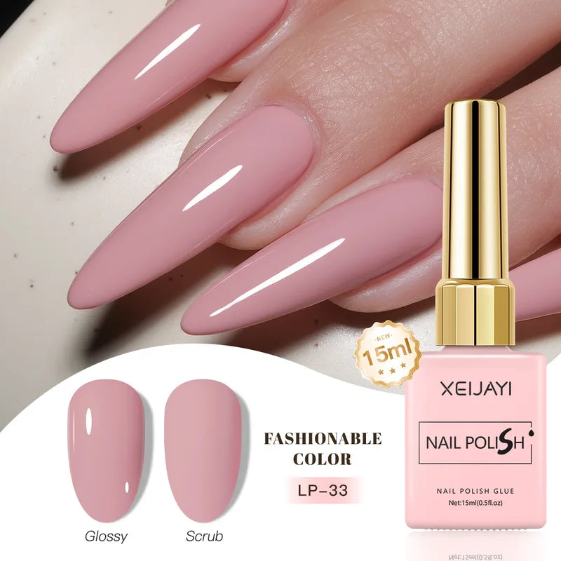 Nail Gel Polish 60 Colors High-Quality UV Soak Off Varnish Organic Nail Art