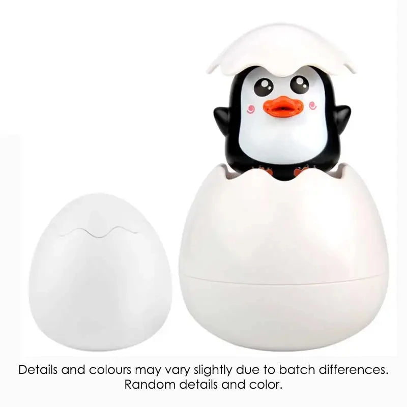 Baby Bath Toy Floating Duck Penguin Water Spray Sensory Toy for Kids Toddlers