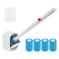 72Pcs Toilet Brush Replacement Heads with Lavender Scent - Bathroom Cleaning Accessories