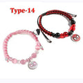 Matching Spider Friendship Bracelets for Couples & Best Friends Jewelry Gift Set