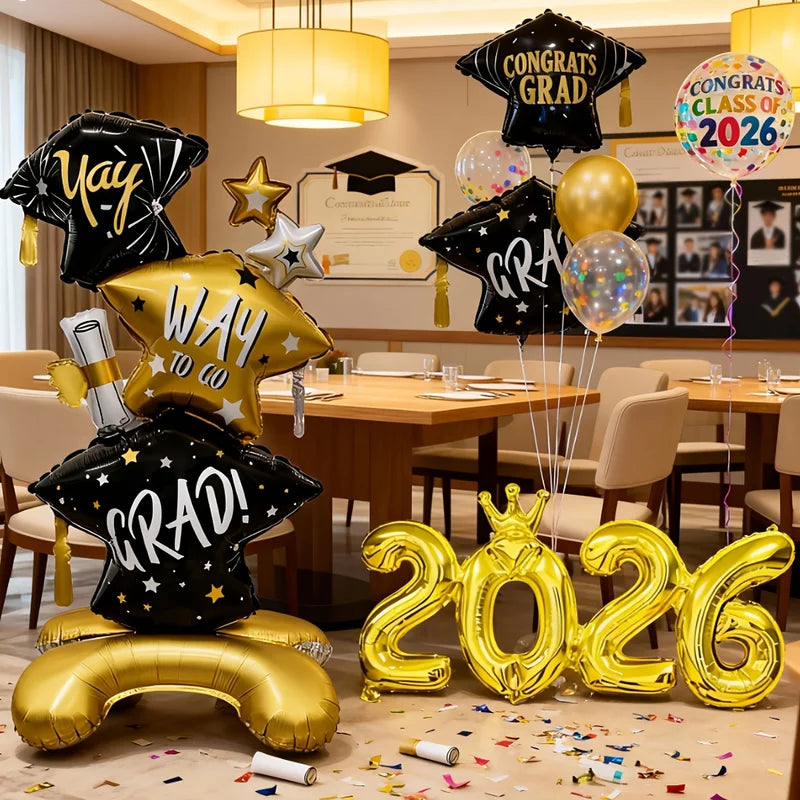 Graduation Balloon Decoration 2026 Set for Indoor Outdoor Celebration
