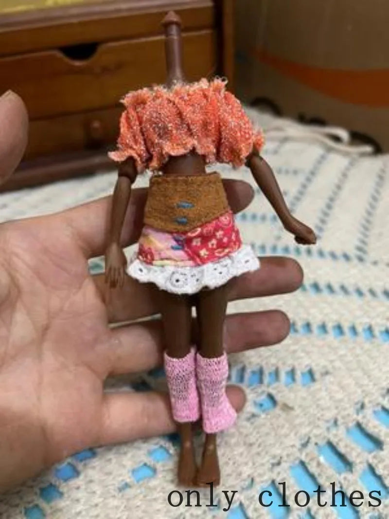 1/12 Doll House Girl Doll Without Head - DIY Nude Movable Body, 25cm