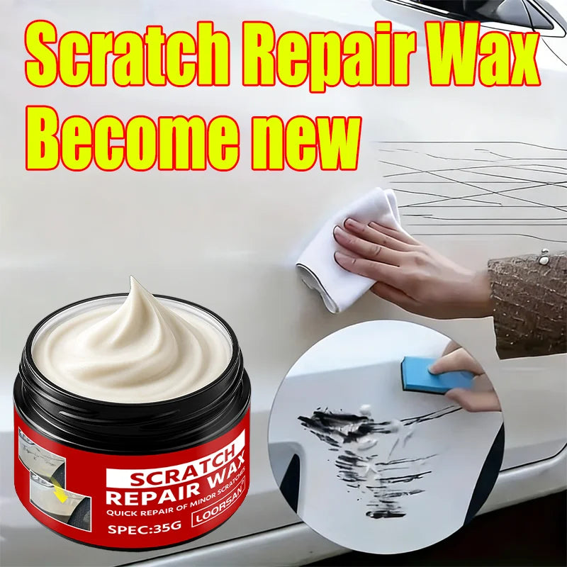 Car Scratch Repair Wax - Paint Polishing Compound for All Colors