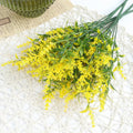Artificial Lavender Flower Plant Bouquet for Wedding & Home Decor - 35cm