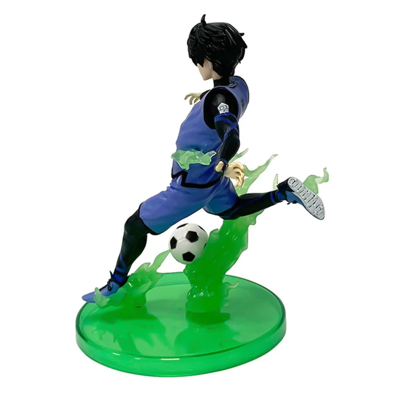 Anime Action Figures Set - BLUE LOCK Nagi, Makoto, Shirou, Voetbal Yoichi, Bachira, Meguru, 15cm Collectible Toys for Kids and Fans