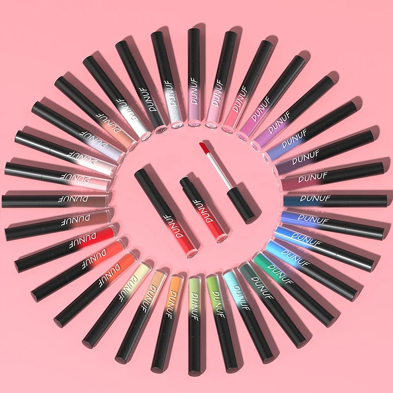 Matte Liquid Lipstick Waterproof Velvety Lip Gloss - 32 Shades
