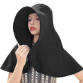 Sun Hat with Neck Cover - Wide Brim UV Protection Outdoor Hat for Fishing Hiking Beach