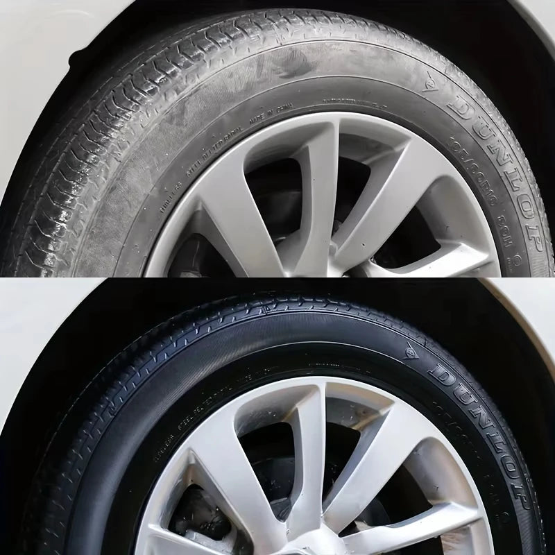 Black Tire Wax - Durable Long-Lasting Protection for All Tires