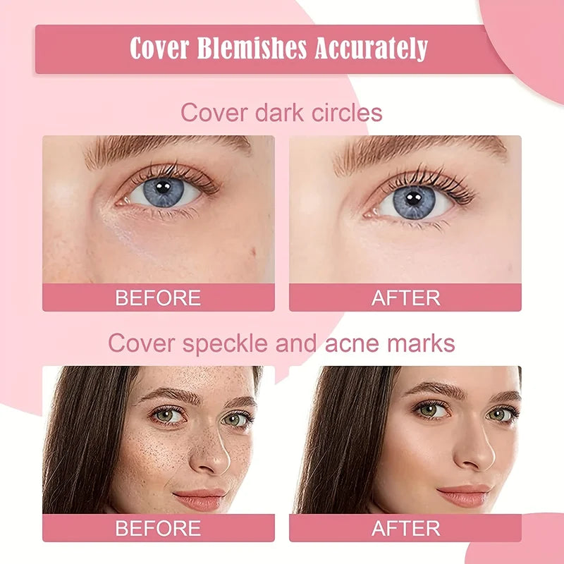 12-Color Matte Concealer Palette for Face Makeup and Skin Repair