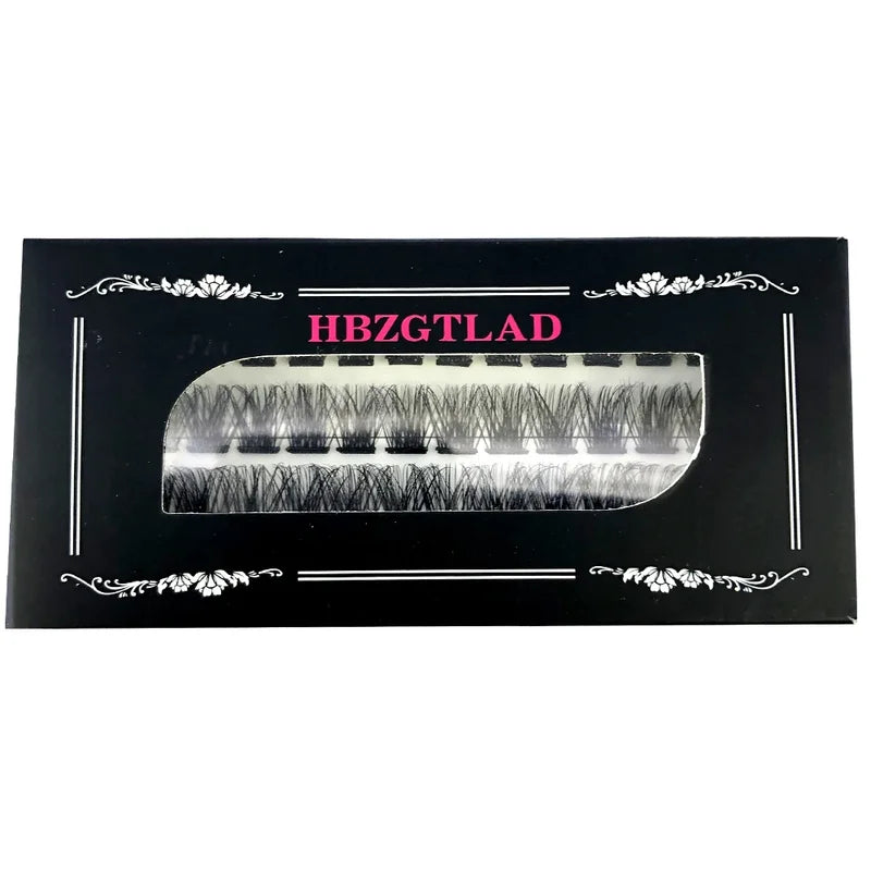 Self-Adhesive False Eyelash Clusters No Glue Needed Natural Look DIY Eyelash Extensions