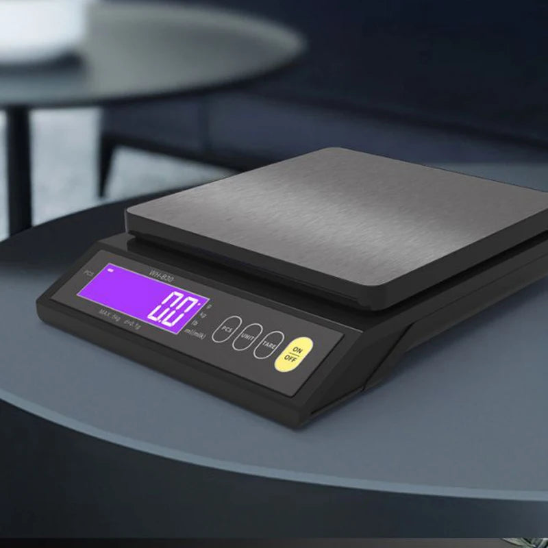 Digital Kitchen Scale 5kg/0.1g & 10kg/1g Waterproof Food Weighing Tool
