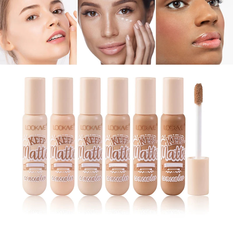 Full Coverage Liquid Concealer Stick Foundation Cream - Moisturizing, Acne & Dark Circle Makeup