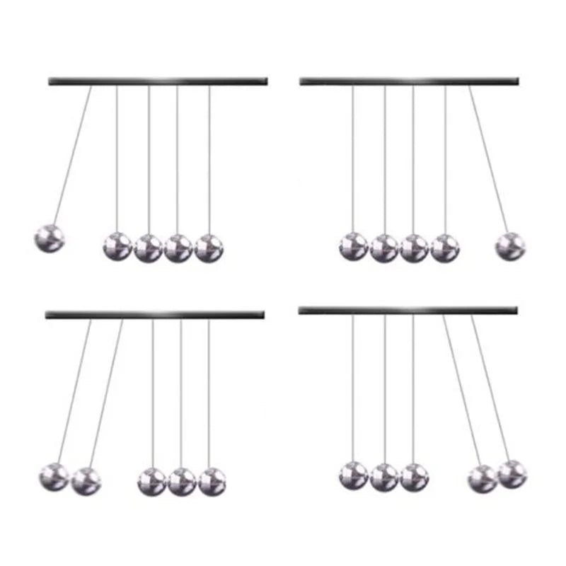 Physics Science Toy Newton Pendulum Balance Desktop Decoration Gift