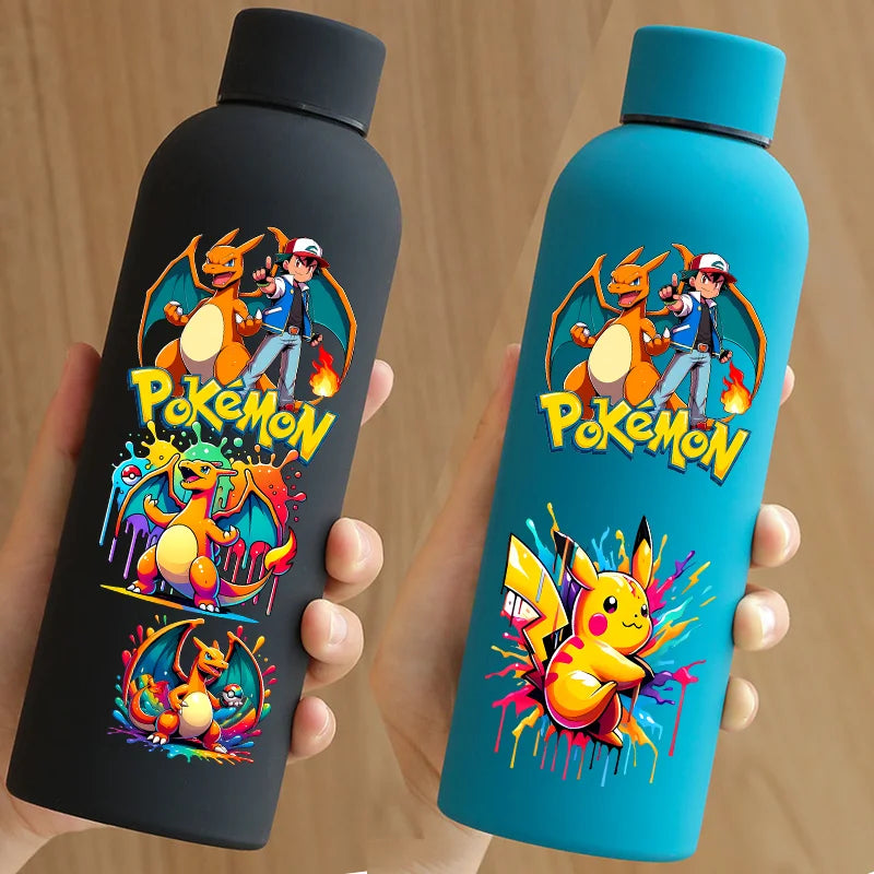 Stainless Steel 500ML Double Layer Vacuum Water Bottle Sport Water Thermos Cup