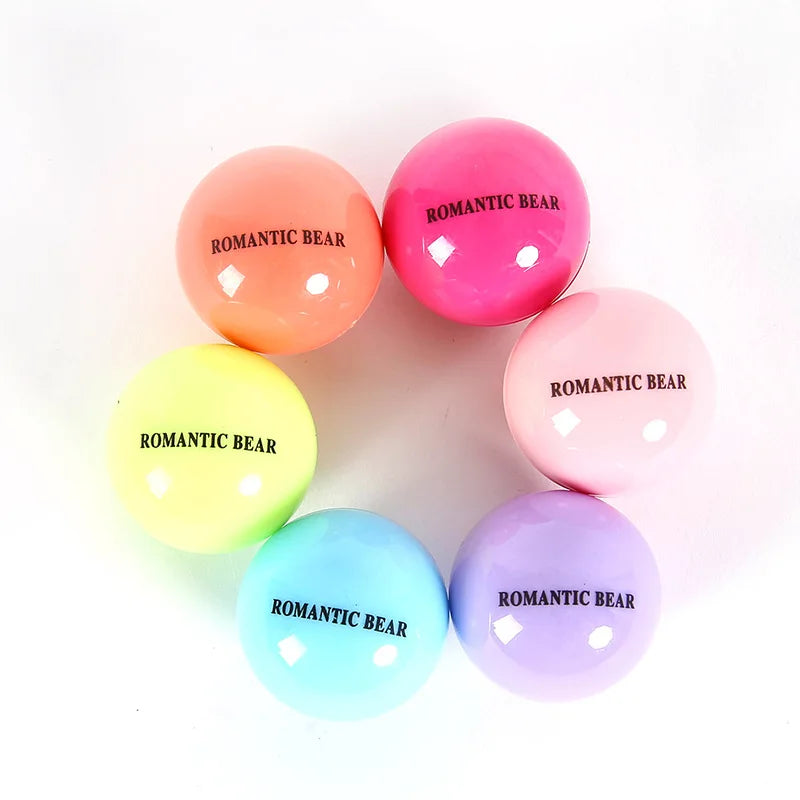 24Pcs Fruit Flavored Lip Balm Set - Natural Moisturizing & Lip Care for Girls & Kids