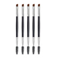 Eyebrow and Eyelash Makeup Brush Set - 2/5/10 Pcs Cosmetic Eyelash and Brow Tools
