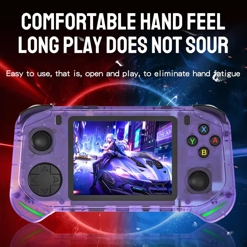 Retro Handheld Game Console 3.5 Inch IPS Screen 64GB Portable Video Player