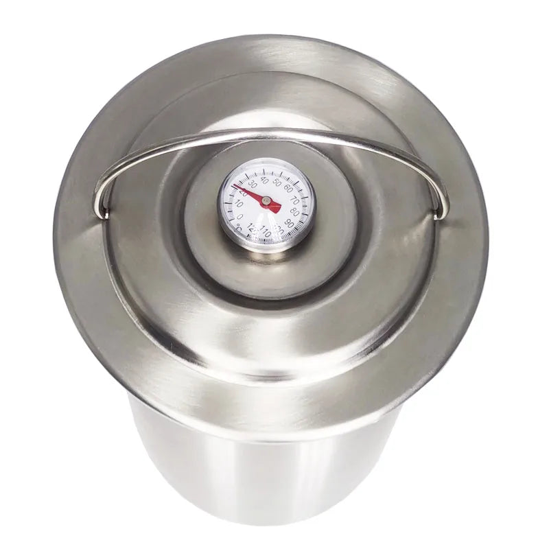 304 Stainless Steel Ham Press Maker with Thermometer for Meat & Poultry